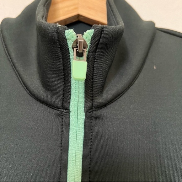 2/$30 FABLETICS Cleo Evergreen Jacket Performance Full Zip Grey & Green Size XS - Picture 10 of 15